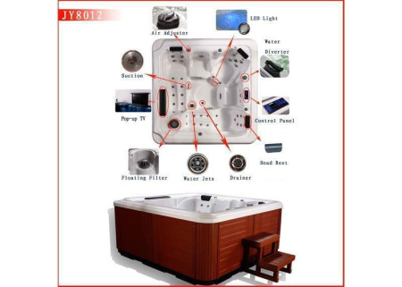 Гидромассажный спа-бассейн Joy Spa JY 8012